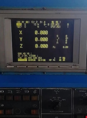 三菱数控系统M500M520M64机床车床显示器 显像管改液晶FCUA-CT100