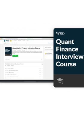 WSO Quant Finance Interview Wall Street Oasis