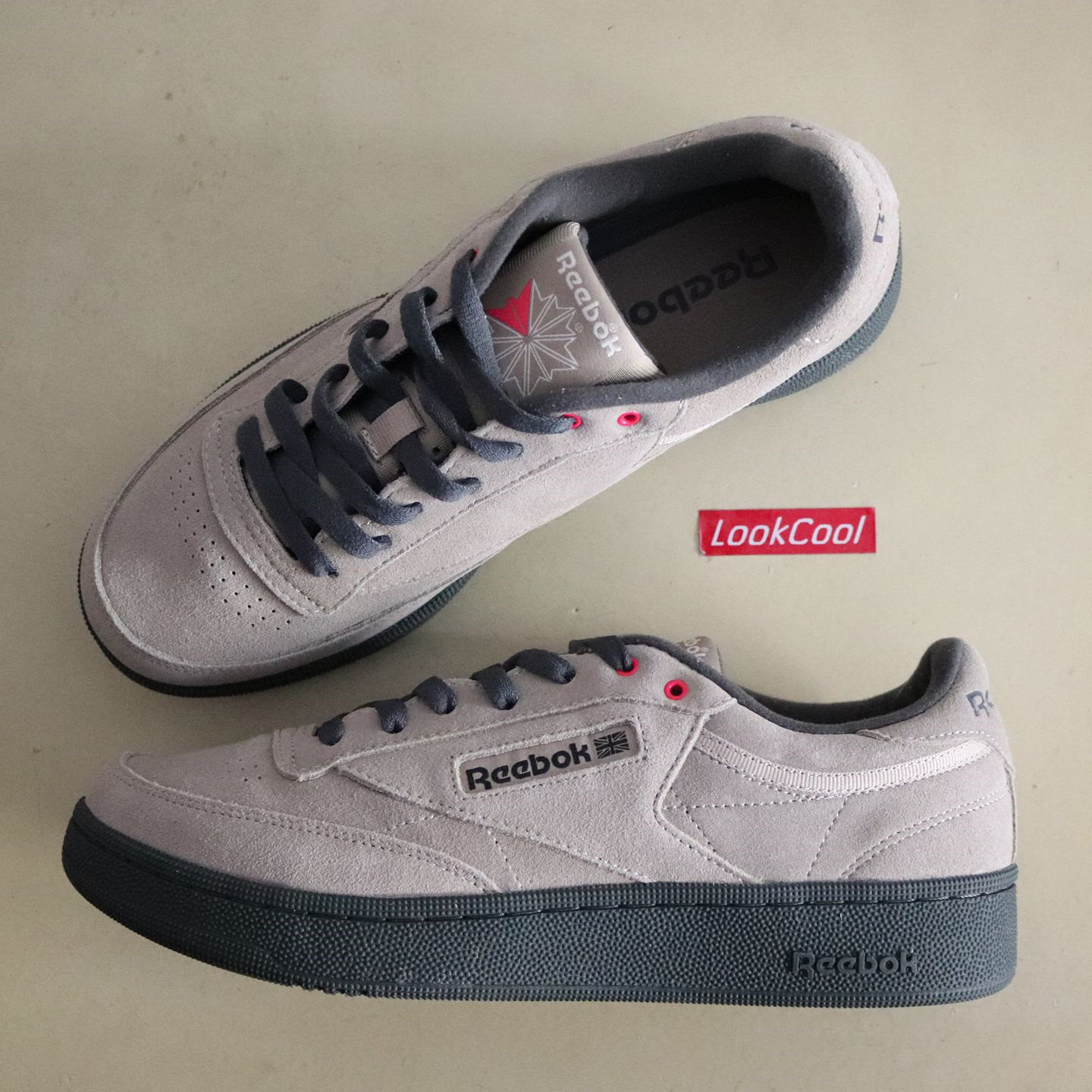 运动休闲板鞋Reebok百搭男女情侣