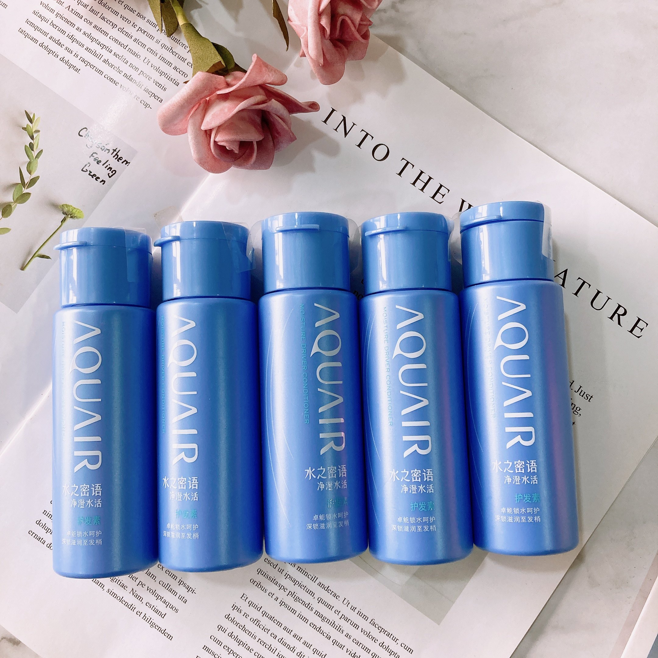 水之密语 净澄水活护发素90ml*5瓶 滋润顺滑 到24年8月