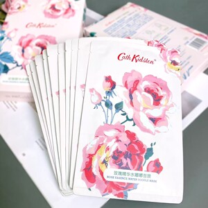 Cath Kidston玫瑰精华水嘟嘟面膜10片 补水保湿滋润 到25年10月