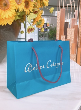 Atelier Cologne/欧珑 精美纸袋手提袋礼品袋高级感袋子礼盒 一个