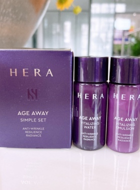 HERA/赫妍 凝时焕活水乳体验装2件套 水15ml+乳15ml 到26年10月