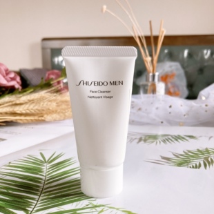 资生堂新男士洁面膏30ml 洗面奶保湿清爽清洁毛孔控油泡沫 到26.1