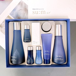 苏秘37°水漾沁润系列7件套装礼盒388ml惊喜水分呼吸补水保湿滋润