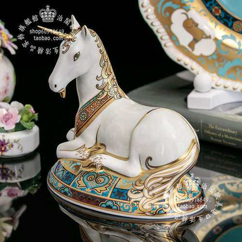 derby骨瓷摆件祝福装饰礼物英国