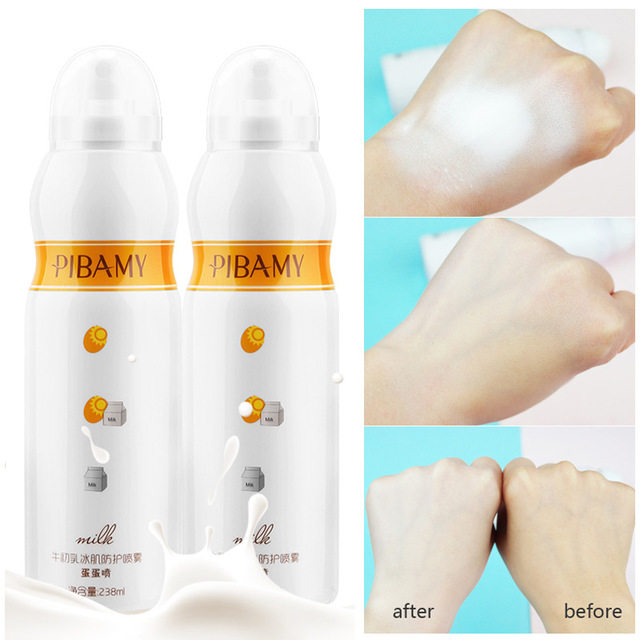 牛初乳冰肌防护喷雾补水保湿亮白清爽遮阳晒后修护大瓶装全身通用