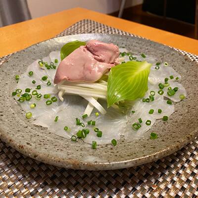 拨皮鱼冰鲜扒皮鱼omakase同款食