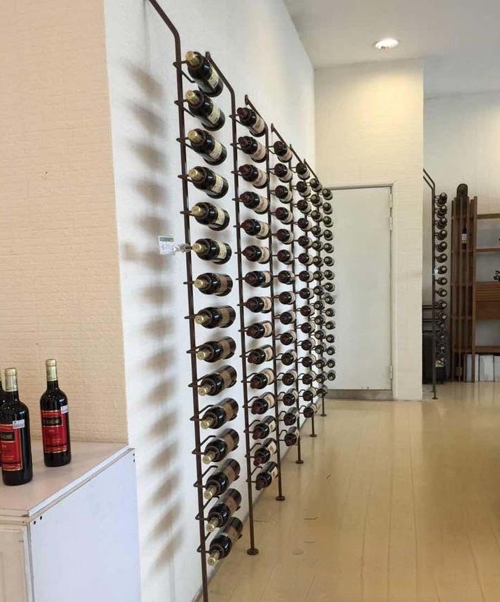 经典创意酒柜展示架壁挂式红酒架现代简约酒吧家用墙壁酒架可定制