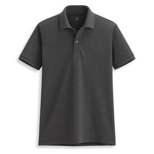 修身 短袖 保罗翻领T恤纯色吸汗快干棉弹力 POLO衫 Lativ诚衣夏男装