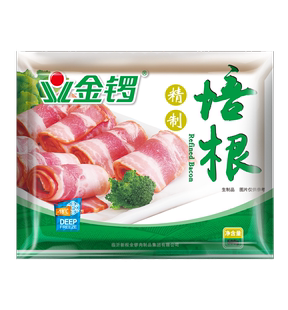 包邮 金锣精制培根肉片 培根做早餐培根披萨火锅家用约22片500克 包