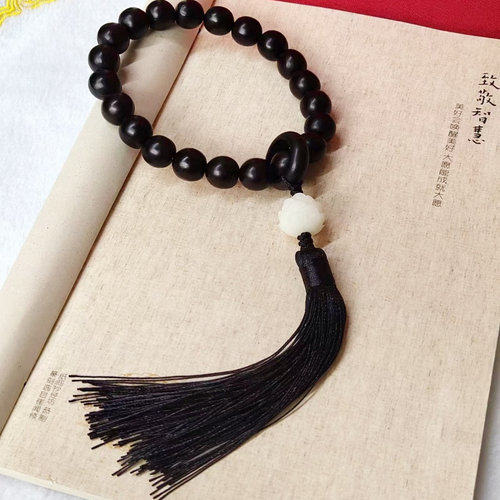 无患子跑环款手持念珠把件