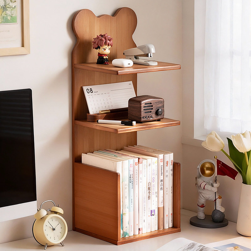 桌面收纳架台面转角置物架收纳小书架多层分层架办公整理架储物架