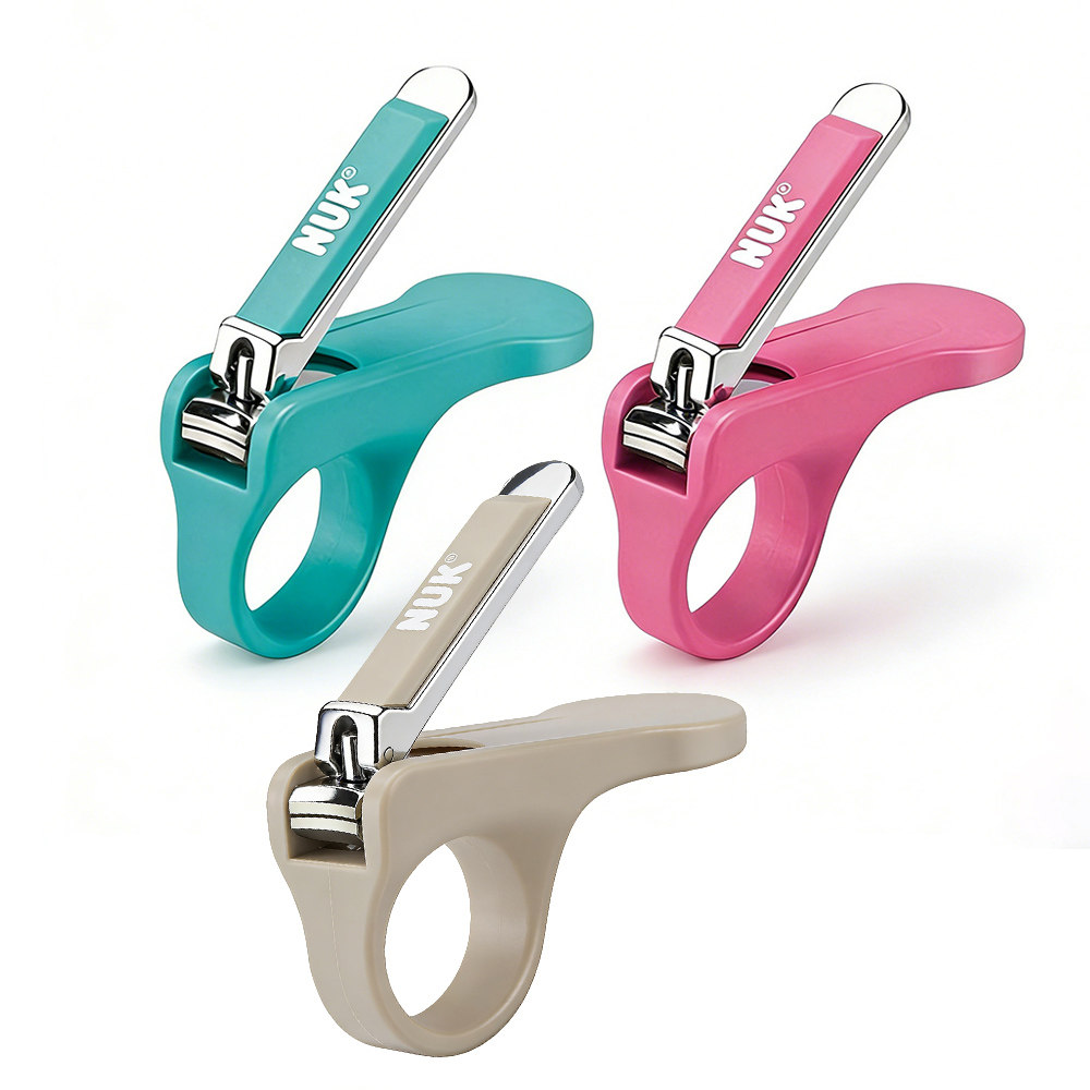 德国进口NUK安全婴儿指甲钳防夹肉儿童宝宝指甲剪新生儿专用剪刀