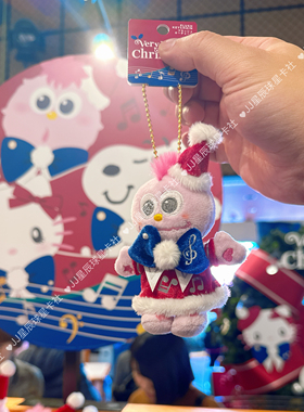 现货日本大阪USJ环球影城圣诞kitty挂件史努比moppy毛绒公仔玩偶