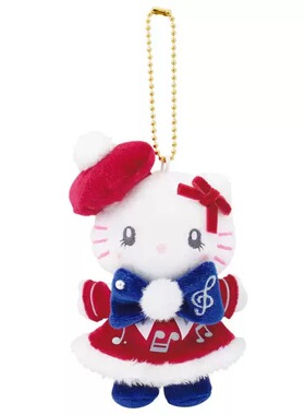 现货 日本大阪usj环球影城圣诞限定kitty史努比moppy挂件公仔玩偶