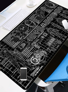 Iron Man钢铁侠鼠标垫DC漫威全家福十周年合影周边键盘写字台桌垫