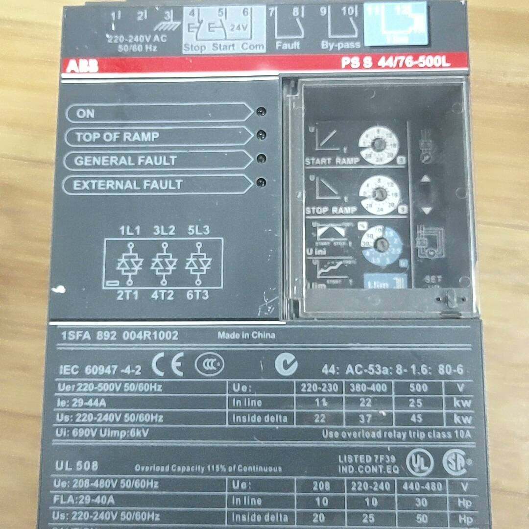 议价适用现货议价ABB软启动器22KW PSS44/76-5维修