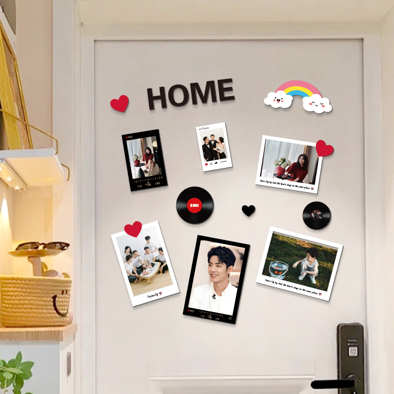 小红书推荐ins照片框磁吸冰箱贴