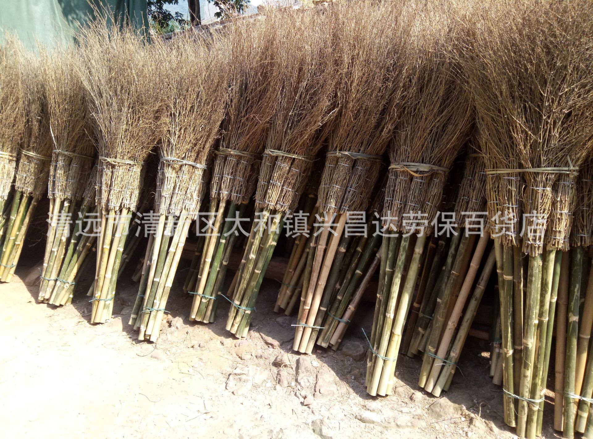 长竹枝扫 竹条扫把大街扫把 马路工地火车站广场扫把自产自销包邮