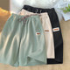青春宽松五分夏季 短裤 男生微弹休闲裤 子时尚 冰丝男运动透气 潮牌裤