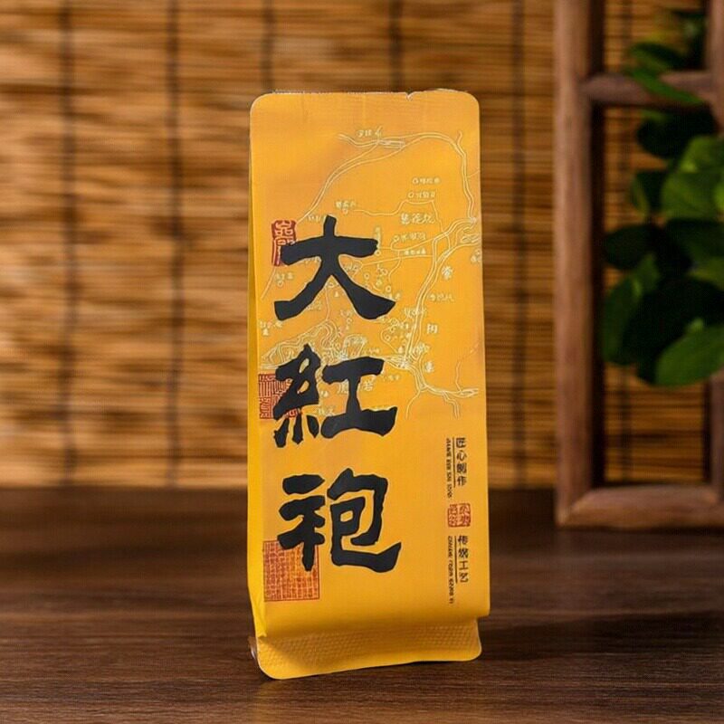 新品匠心大红袍茶叶武夷岩茶正岩高档武夷山花果香茶香大红袍500g