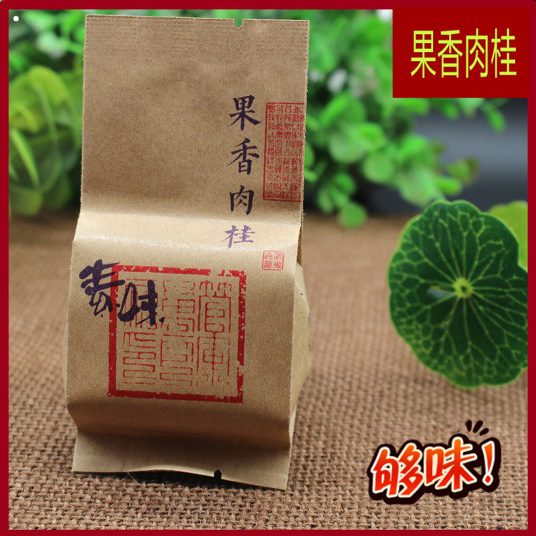素味果香肉桂岩茶茶叶浓香岩韵花果香竹窠武夷肉桂大红袍250g