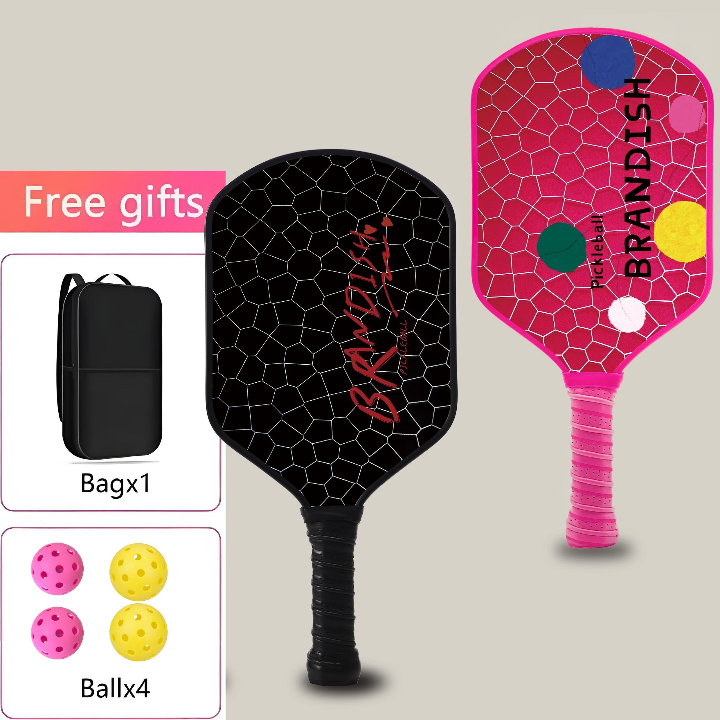 碳纤维3K匹克球拍套装专业训练比赛运动球拍,运动/瑜伽/健身/球迷用品,匹克球拍,淘宝优惠券,粉丝福利购,淘宝优惠卷