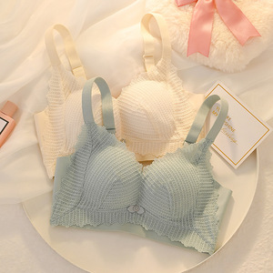 乳胶棉无钢圈文胸性感调整型