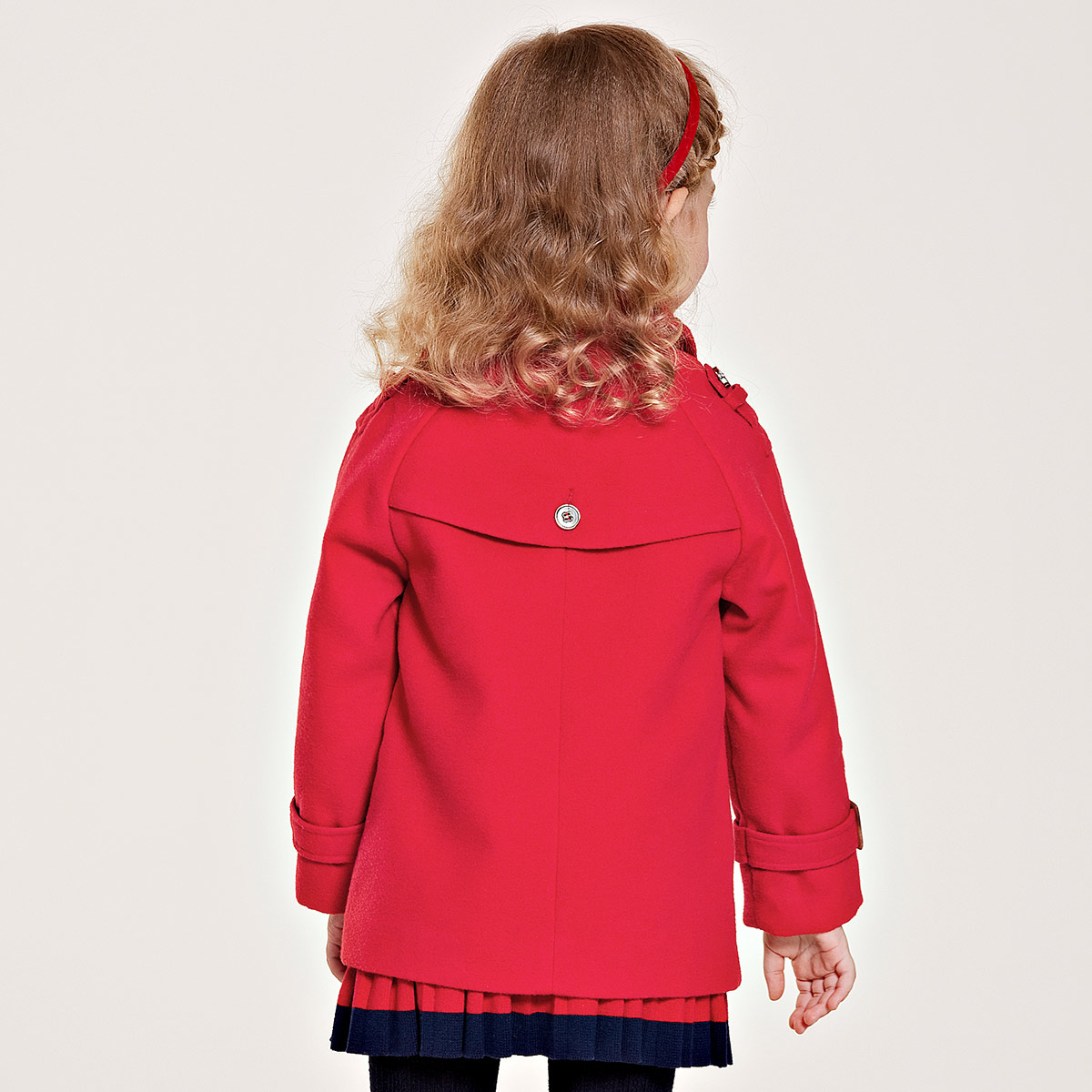 Manteau pour fille en fibre - Ref 2162056 Image 5