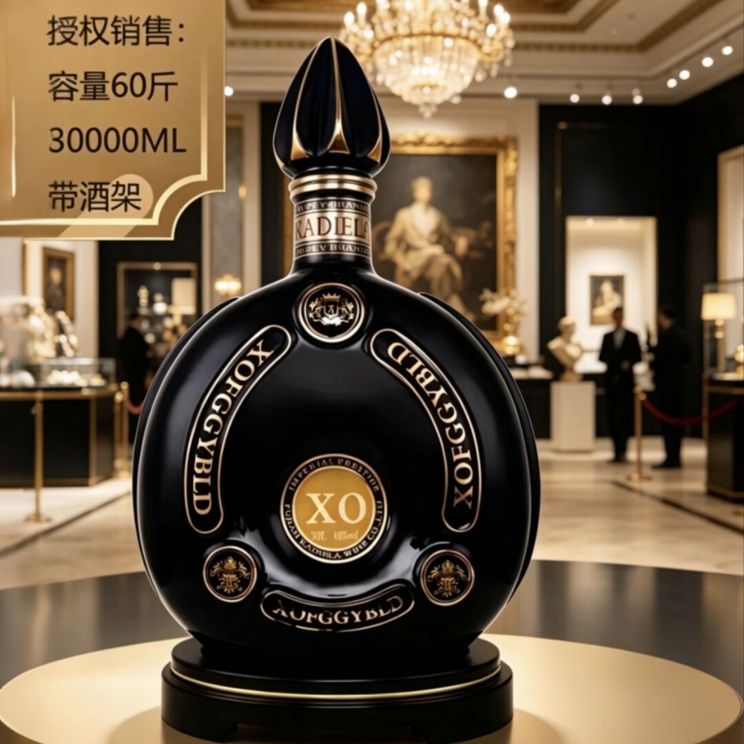 法国原液进口XO洋酒 卡爹拉珍藏版白兰地 30L60斤大容量收藏款