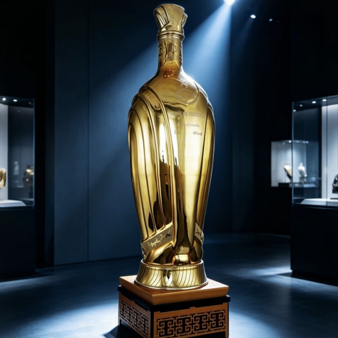30L/60斤 超大瓶洋酒 手工拉金瓷瓶XO 原液进口白兰地 送礼附酒座