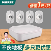 万向轮轮子滑轮底座滚珠式 可粘贴脚轮转椅滚轮小车轮免打孔尼龙轮