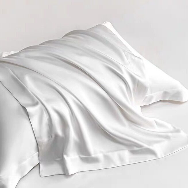 出口100支天丝枕套夏季冰丝枕头套真丝枕芯套48X74cm成人枕巾