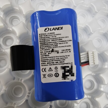 联迪A8S E350P 全新原装电池LD18650B泛智能终端锂电池LD18650P/M