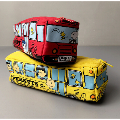 卡通汽车巴士文具袋笔袋铅笔袋