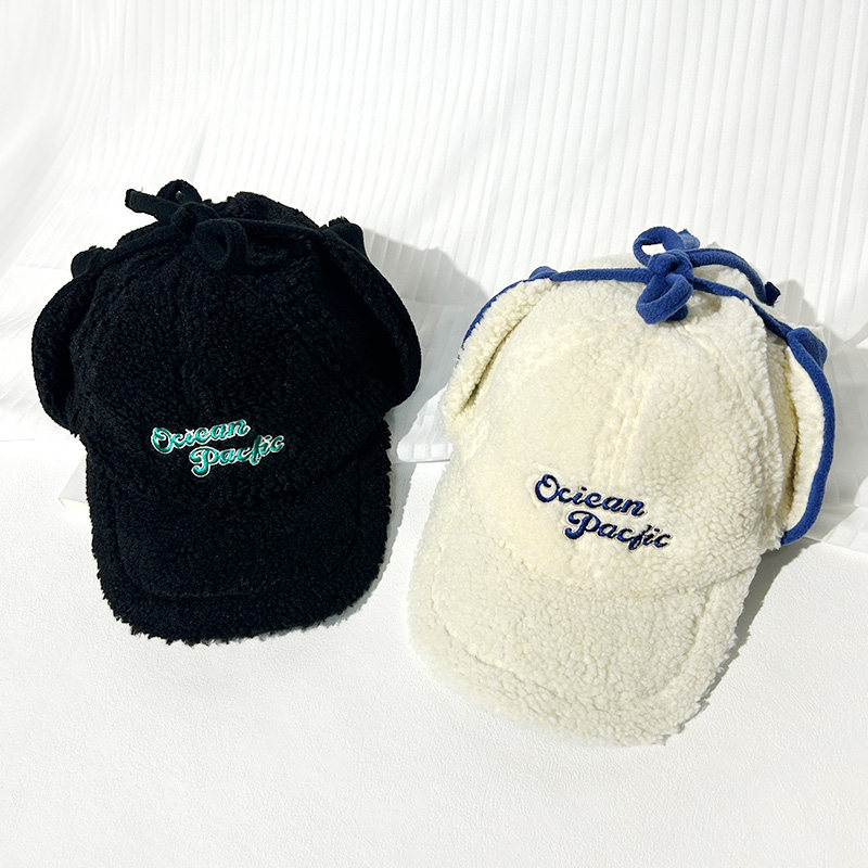 冬季羊羔绒雷锋帽女保暖护耳户外骑车飞行帽系带百搭显脸小棒球帽,服饰配件/皮带/帽子/围巾,帽子,淘宝优惠券,粉丝福利购,淘宝优惠卷