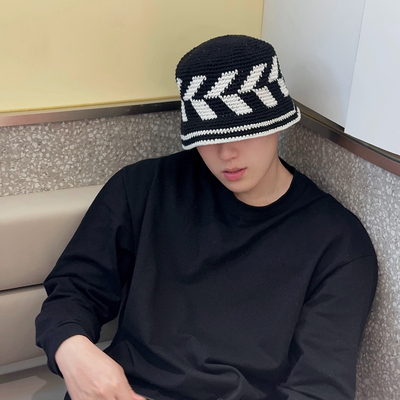 王安宇同款帽子秋冬情侣渔夫帽