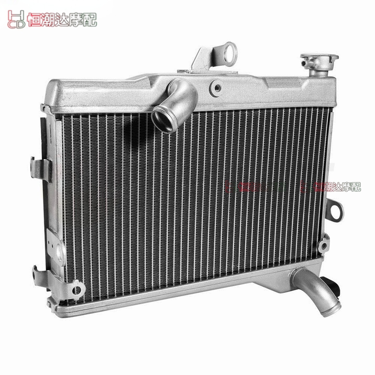 适用雅马哈MT-07 FZ-07 14-20年摩托车水箱总成 水箱散热器水冷器