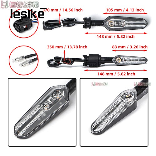 摩托车YAMAHA MT07 MT03 125 MT09 MT25 ZYF R3改装转向灯 高亮
