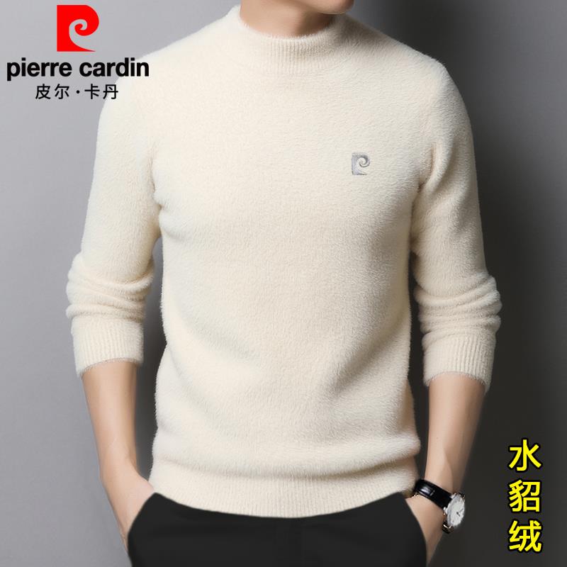 套头圆领皮尔皮尔卡丹男士