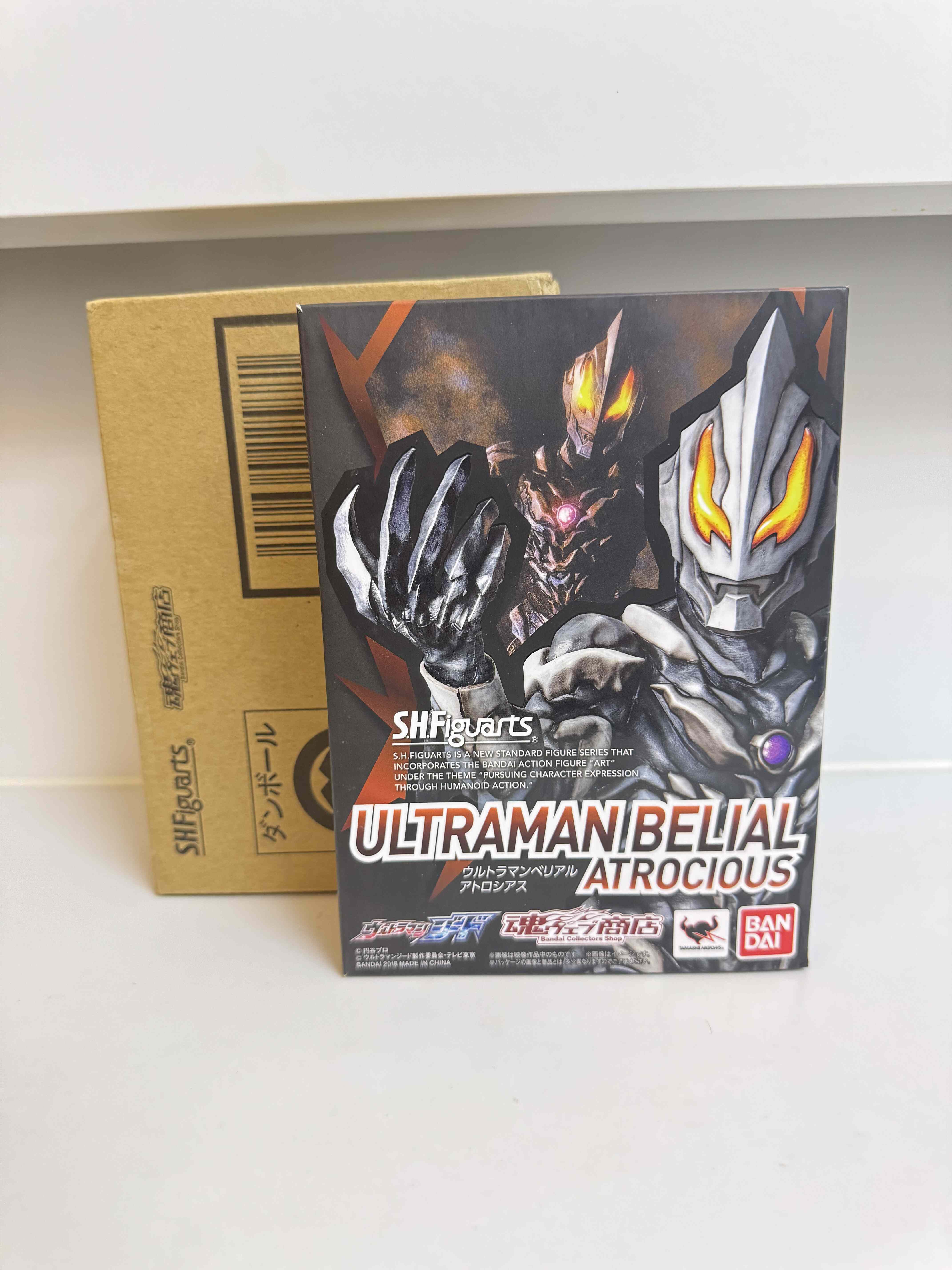 万代 日版 魂限定 SHF 捷德 基德 奥特曼 极恶贝利亚  现货