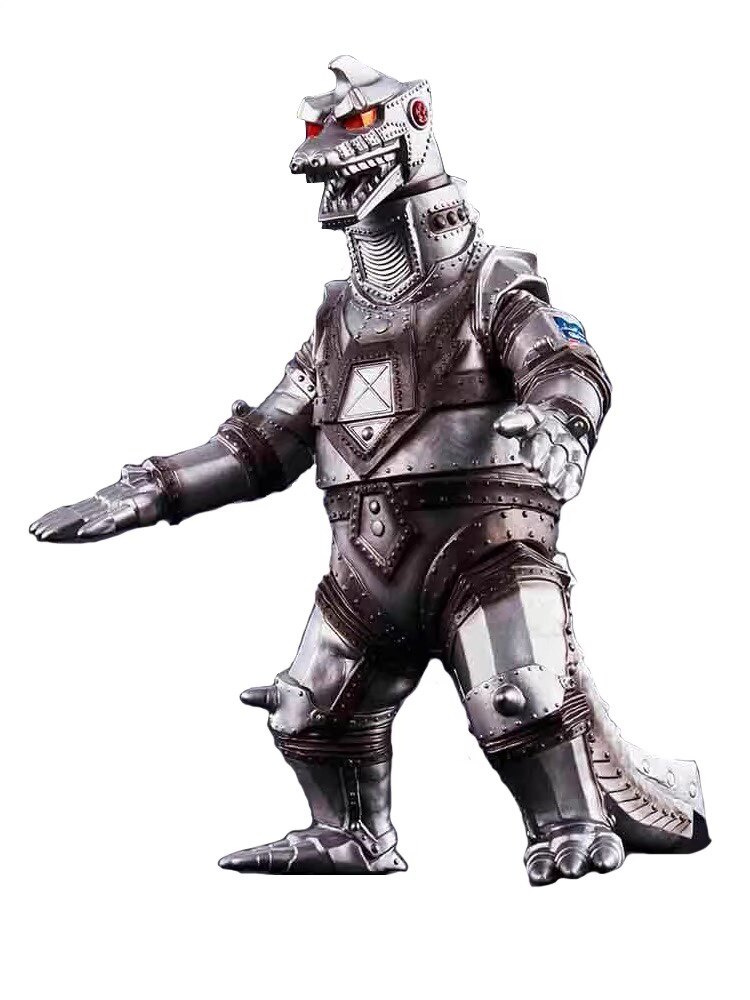 儿童礼物模型哥斯拉东宝电影怪兽手办机械哥斯拉1975 超可动软胶