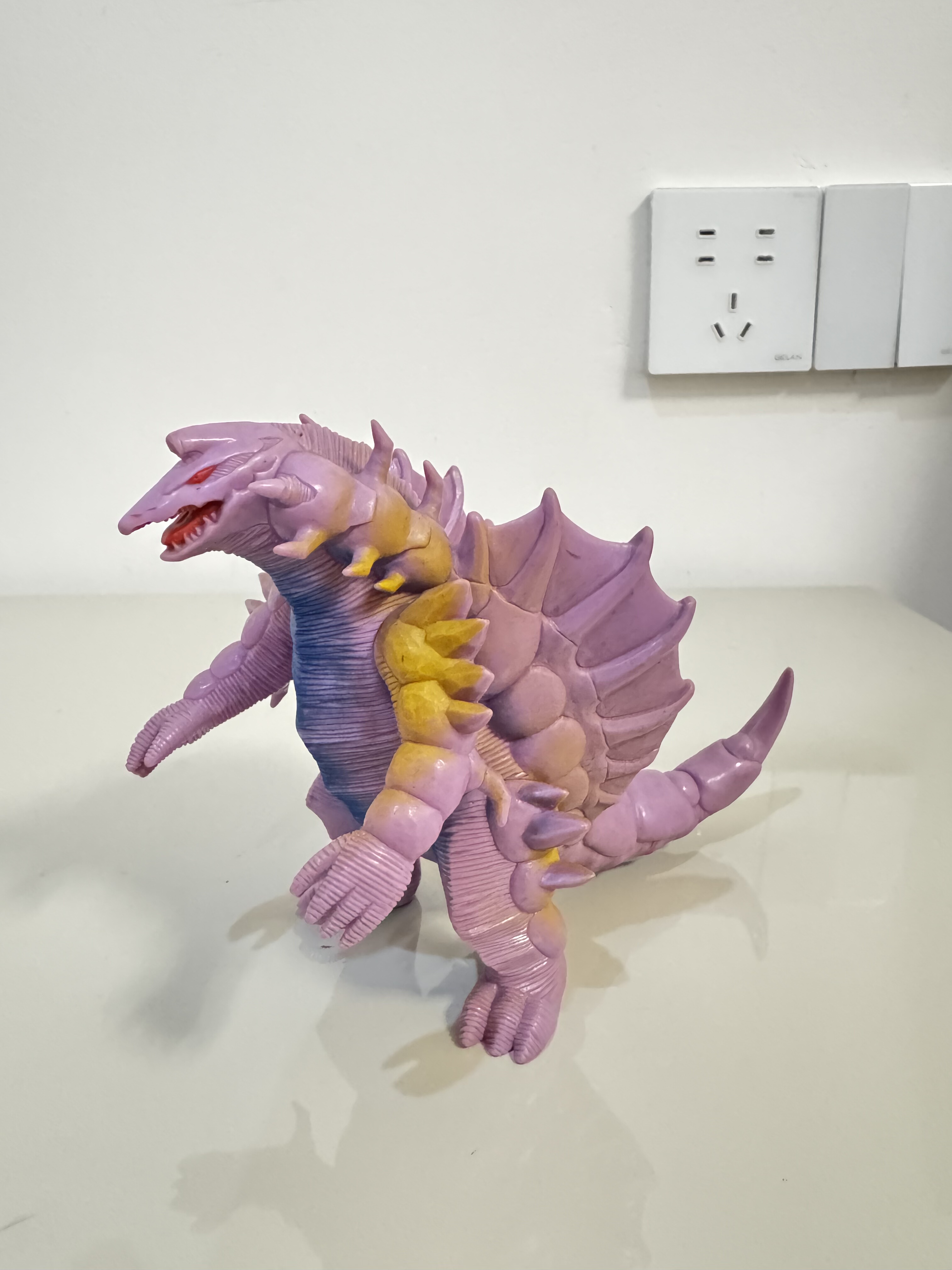 日版 TAKARA杰尼雷顿电气怪兽17cm软胶 电光超人古立特系列怪兽