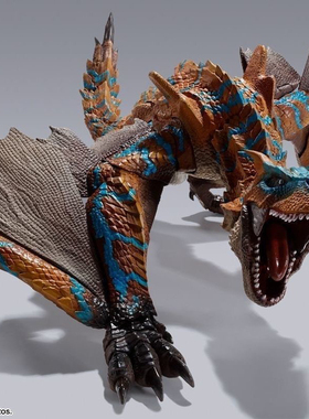 万代 SHM S.H.MonsterArts 怪物猎人 轰龙 可动 怪兽 成品65511