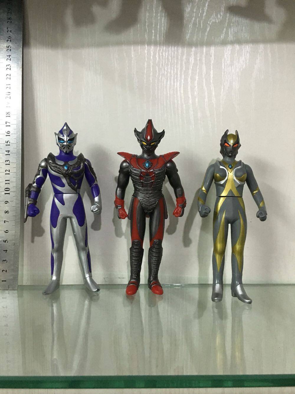 万代模型 奥特曼软胶 迪迦奥特曼 卡密拉 希特拉 达拉姆 17cm系列