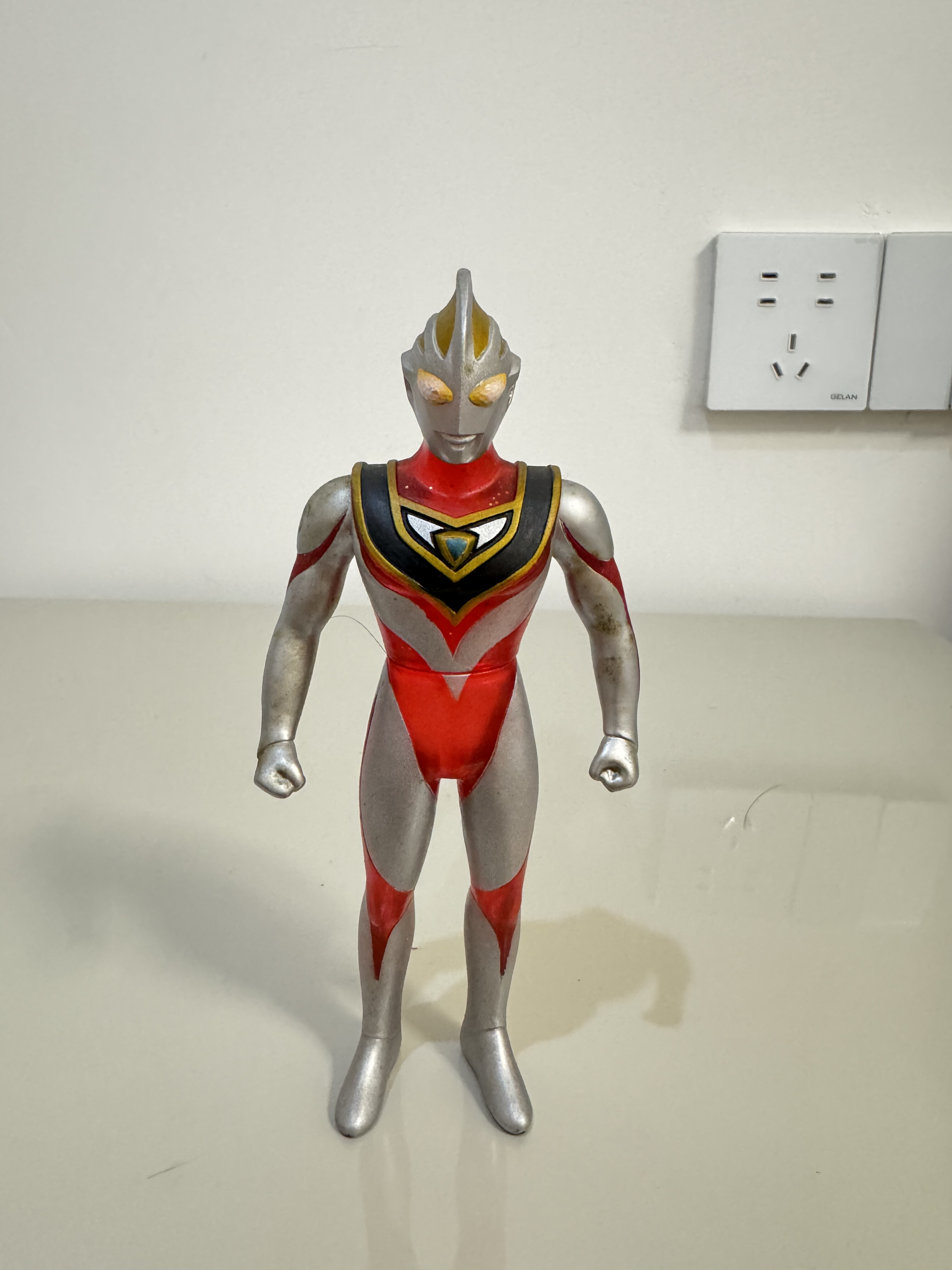 万代 日版 sp会场限定系列 透明 盖亚奥特曼软胶 17cm系列