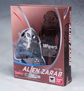 模型魂限定 SHF 初代奥特曼 怪兽 外星人 扎拉布星人 多关节可动
