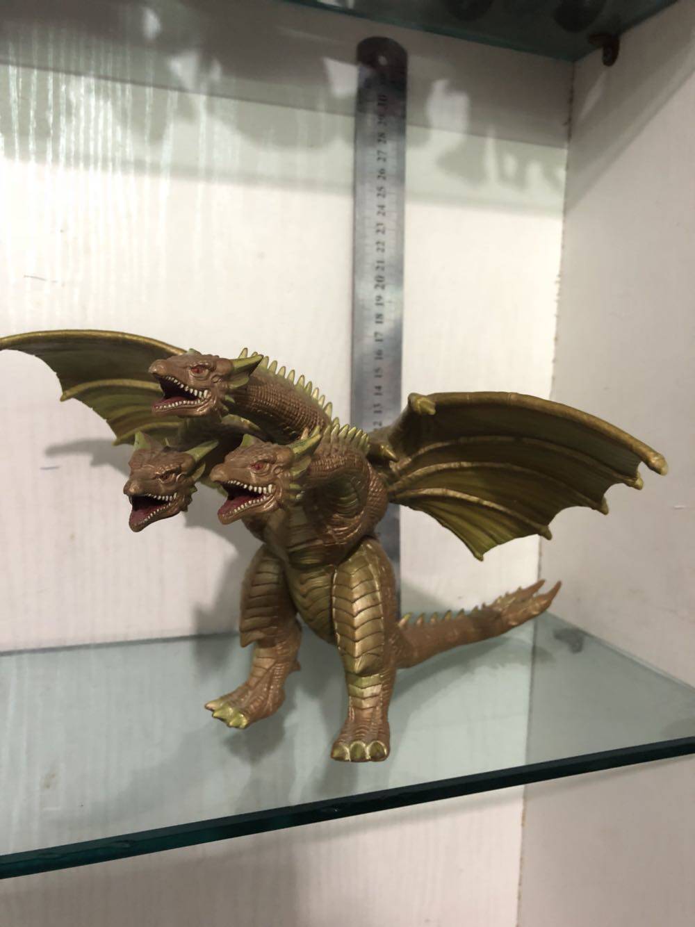 万代模型 怪兽软胶 哥斯拉系列 三头龙基多拉 超稀有版本