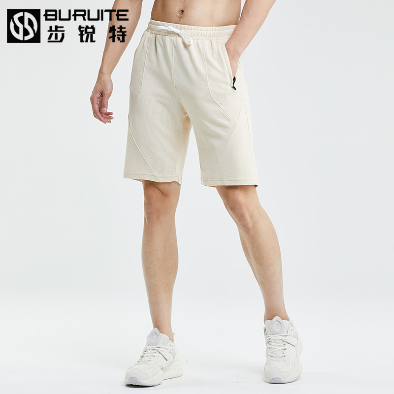 motion leisure time shorts summer Easy ins American style Overalls Versatile Elastic force Woven Bodybuilding Five point pantsin the Men's clothing, Casual pants  category - from Buy2taobao.com to provide professional Taobao agent buy service